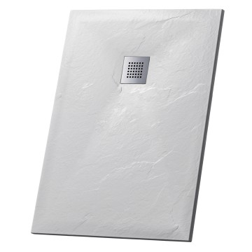 Душевой поддон Grossman Strong GR-S190100Q (90х100х2,5) из искусственного камня,прямоугольный,белый,1 место