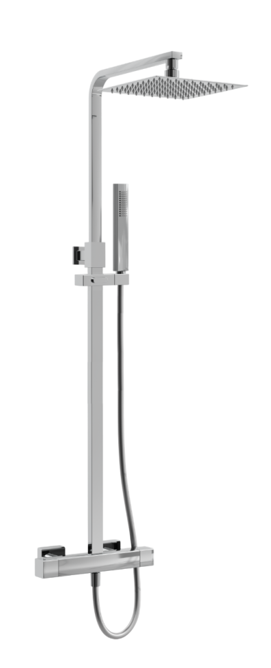 Душевая система MILLEAU Tissage ML8018AB.DT-CR (Cool touch) без излива, Хром
