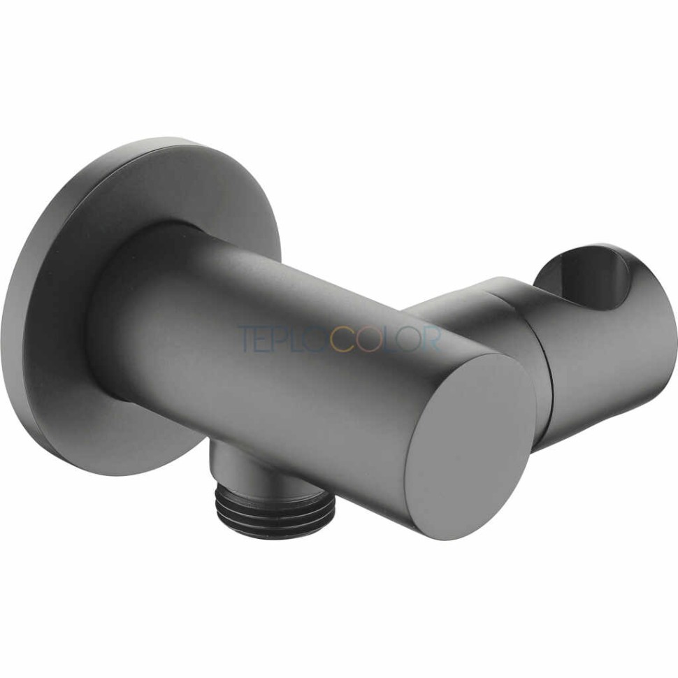 Кронштеин для подключения шланга, круглые, с держателем для лейки