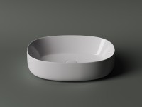 Умывальник чаша накладная овальная Element 540x350x145мм