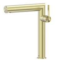 Смеситель ABBER Perfekte 316 AF8A11BG-L для раковины, брашированное светлое золото