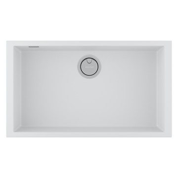 Мойка NEO CLASSIC 76, ACRYSTONE, PM967644-WH, WHITE, 760х435 мм, Paulmark