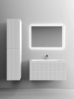 Тумба подвесная SANCOS Snob T 995х445х500, c двумя ящиками оснащенными доводчиками, Bianco, арт.SNT100W