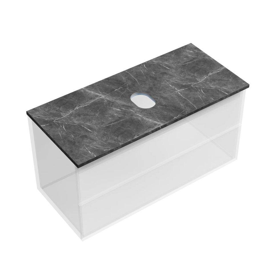 Столешница для ванной комнаты SANCOS 1000х460 , арт. TT100A1