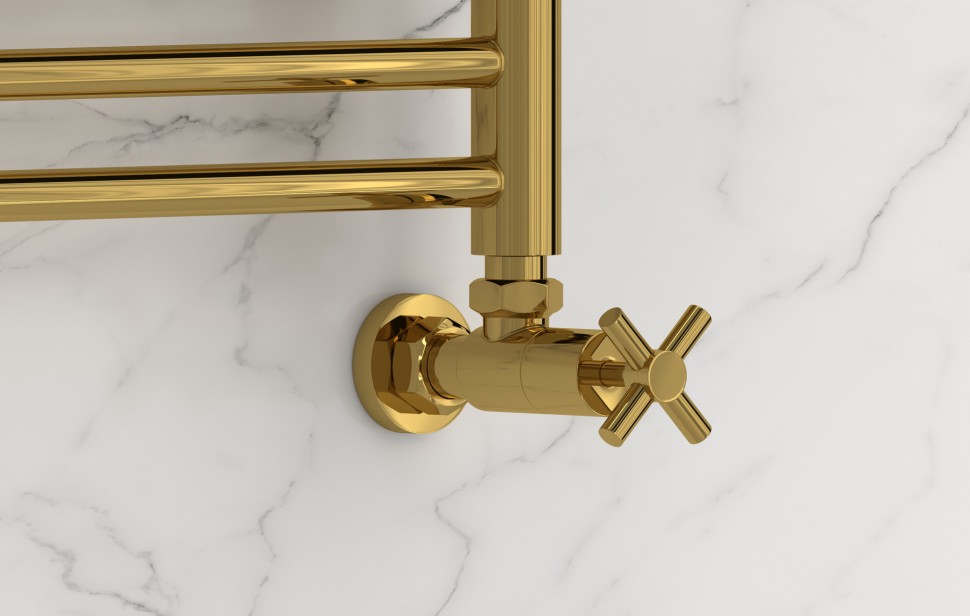 Вентиль угловой крест (G 1/2" НР х G 3/4" НГ)