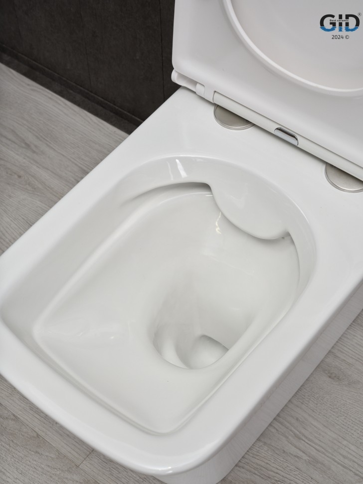 Унитаз напольный Gid Tn2125 62245Y белый 64.5x37x83