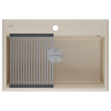 Мойка STEPIA 80, IT-GRANIT, PM117551-LA, латте, 750х510, Paulmark