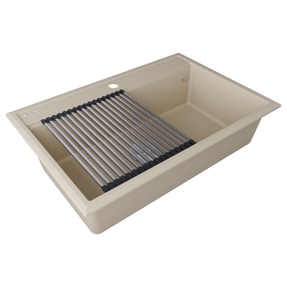 Мойка STEPIA 80, IT-GRANIT, PM117551-LA, латте, 750х510, Paulmark