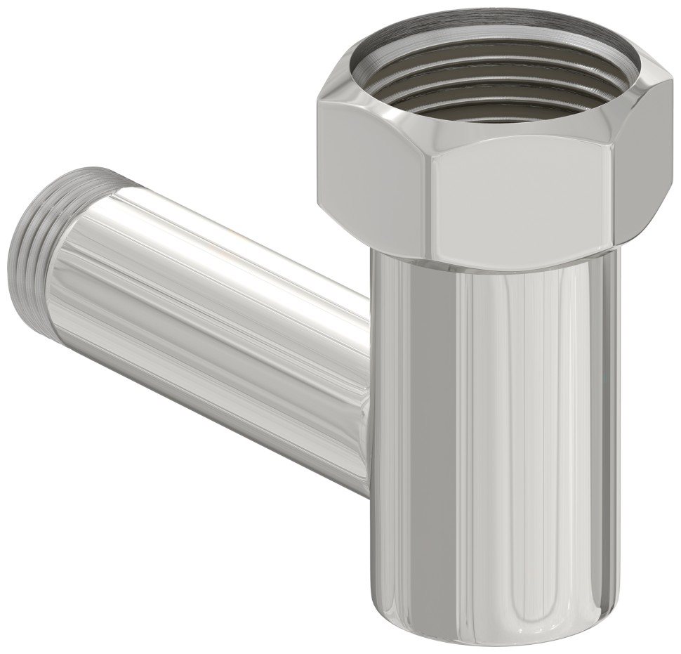 Уголок переходной (G 1" НГ х G 1/2" НР)