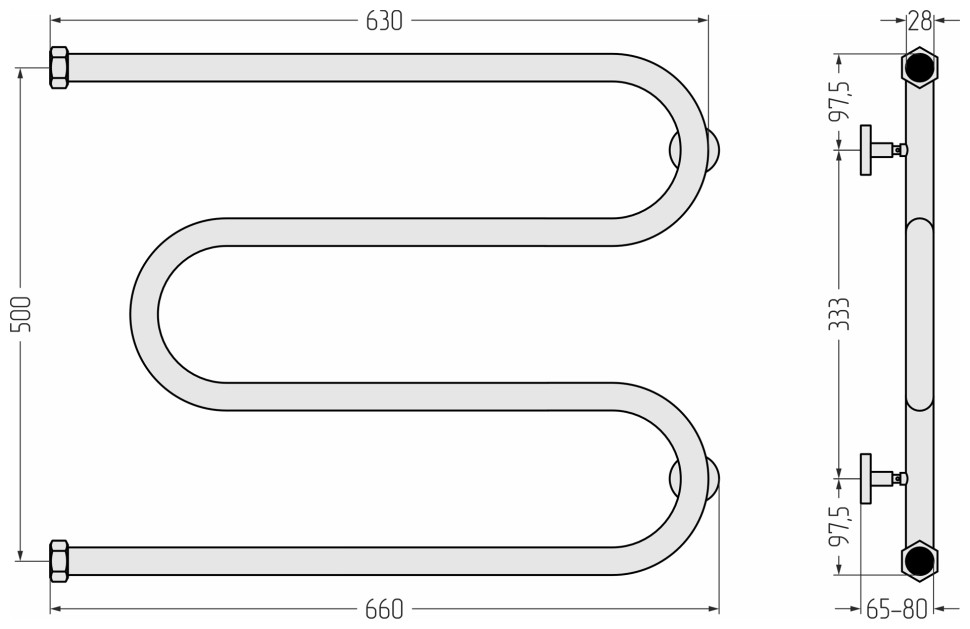М-образный+ 500х650