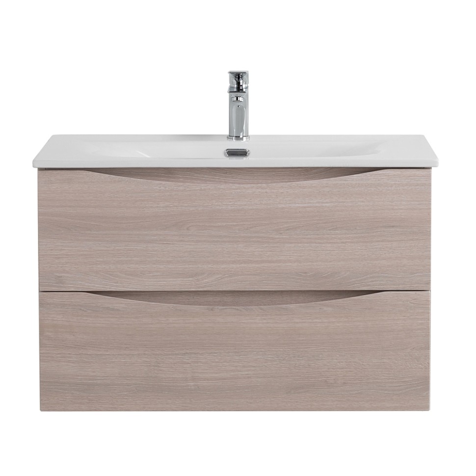 База под раковину подвесная BelBagno MARINO-CER-N-900-2C-SO-RG-P