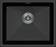 Мойка LUMI 55UNI, IT-GRANIT, LU55-BL, черный, 555х460, Paulmark