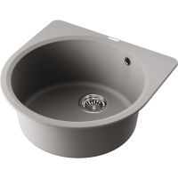 Кухонная мойка Omoikiri Akegata 51-GR Artgranit/leningrad grey