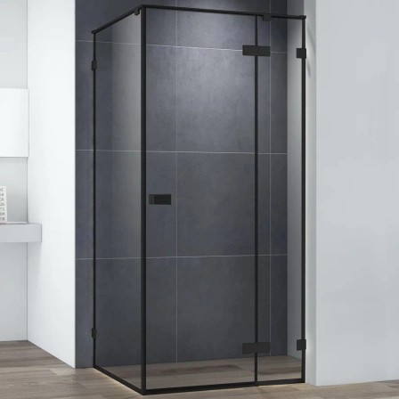 Петли + ручки + обрамление двери CEZARES BELLAGIO-TB/HNG/HND-NERO-120