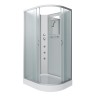 Душевая кабина Niagara Classic NG-3312-14LBKG (120х80х200) низкий поддон(13см),стекло матовое,3 места