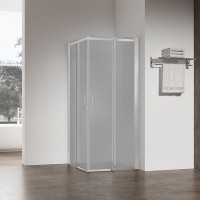 Душевой угол Veconi Rovigo RV-50LCH, 1200х800х1950, хром, стекло pear