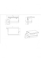 Держатель Для Бумаги 12607B
