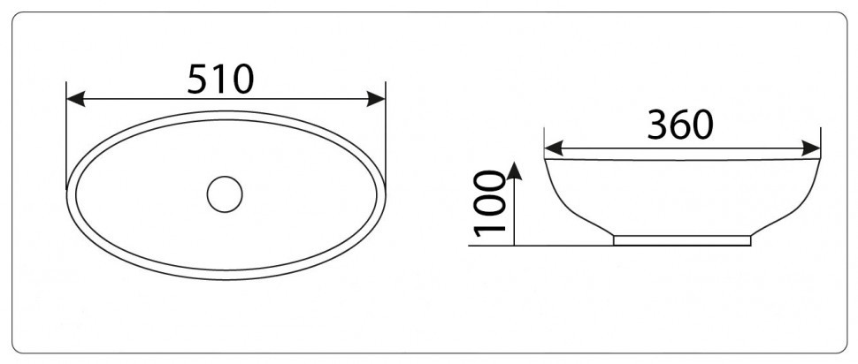 Умывальник CeramaLux 9022