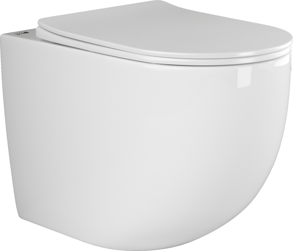 Напольный приставной унитаз Mia Rimless