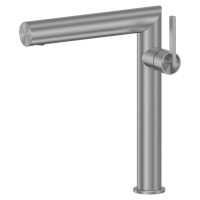 Смеситель ABBER Perfekte 316 AF8A11BGG-L для раковины, брашированная оружейная сталь