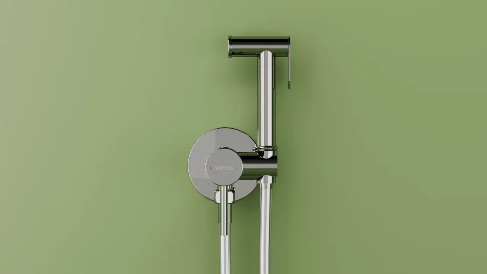 Гигиенический душ SANCOS Start со смесителем, цвет хром глянцевый, арт. SC1001CH