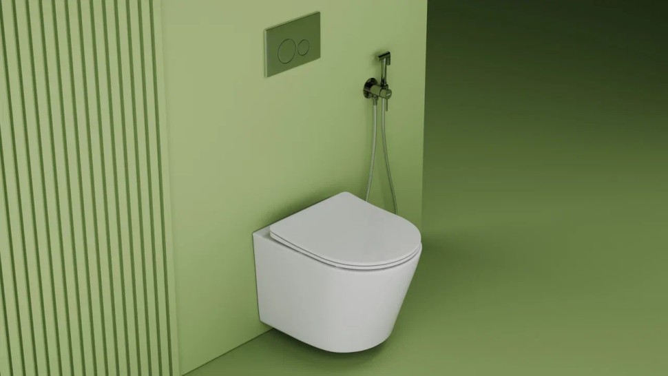 Гигиенический душ SANCOS Start со смесителем, цвет хром глянцевый, арт. SC1001CH