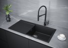 Мойка EXTENSIO 86, ACRYSTONE, PM988650-AN, ANTRACITE, 860х500 мм, Paulmark