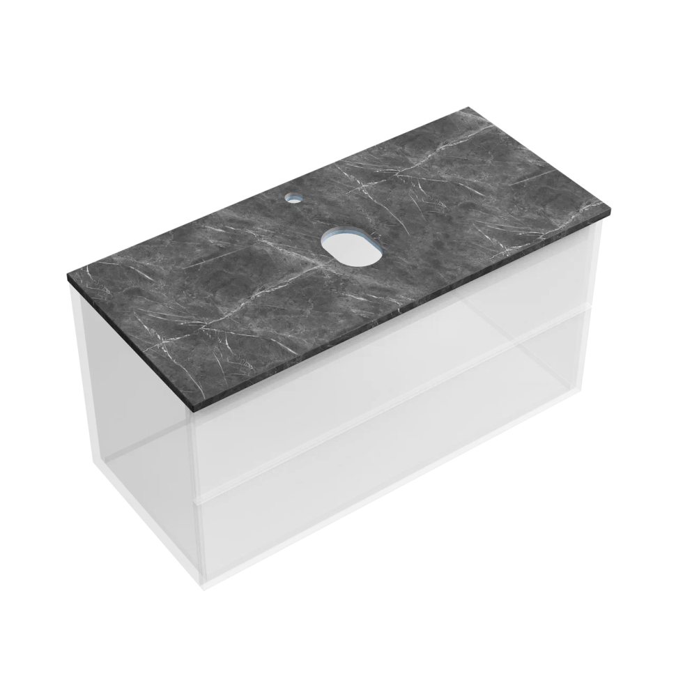 Столешница для ванной комнаты SANCOS 1000х460 , арт. TT100A1X