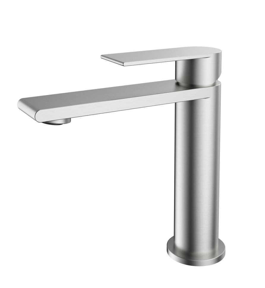 Смеситель для раковины Vogue (SS) VBF-2VS1BN однорычажный, сатин