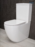 Унитаз напольный Gid Tn2188 62249Y белый 62x36x84