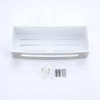 Полка для ванной комнаты 290*115*55мм Raglo хром