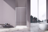 Душевая дверь Slim-N VDS-4SN110CL, 1100, хром, стекло прозрачное