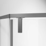 Душевой уголок Slim-N VSP-4SN900CLGM, 900*900, вороненая сталь, стекло прозрачное
