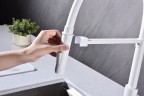 Смеситель для кухни Halt, белый матовый, Ha214021-431(WH), Paulmark