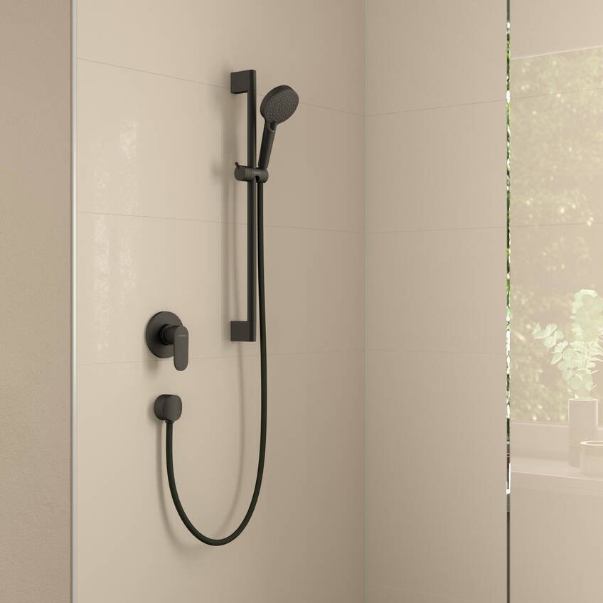 Смеситель для душа Hansgrohe Vernis Blend черный (71649670)