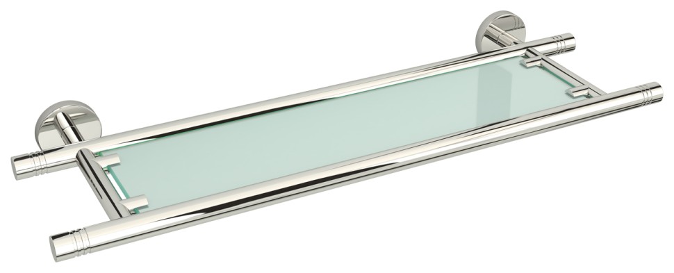 Полка Каньон стеклянная / L 500