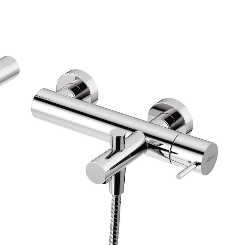 Смеситель для ванны и душа CEZARES LEAF-VD-L-01