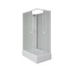Душевая кабина Niagara Promo P100/80/26Q/MT/BK (100х80х200) 4 места