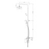 Душевая система Splenka для ванны и душа S31.24 Хром