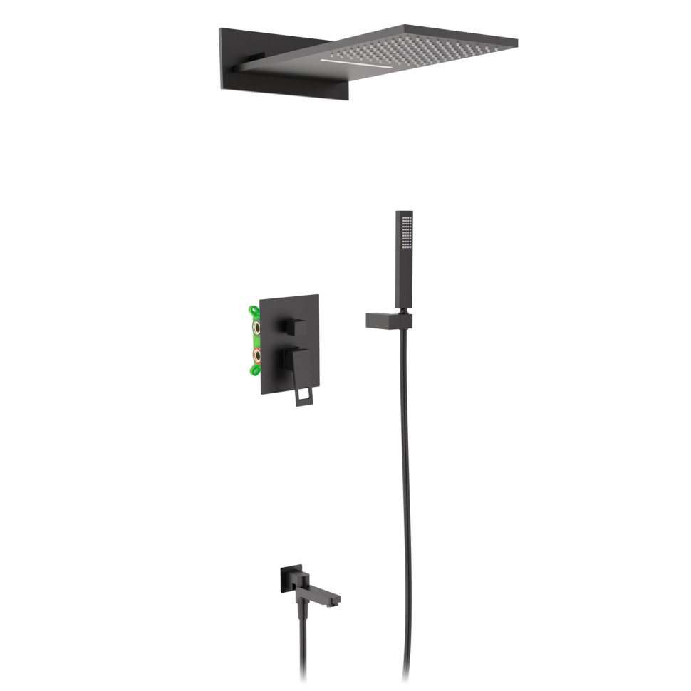 Душевая система встроенная Timo Briana SX-7119/03SM черный