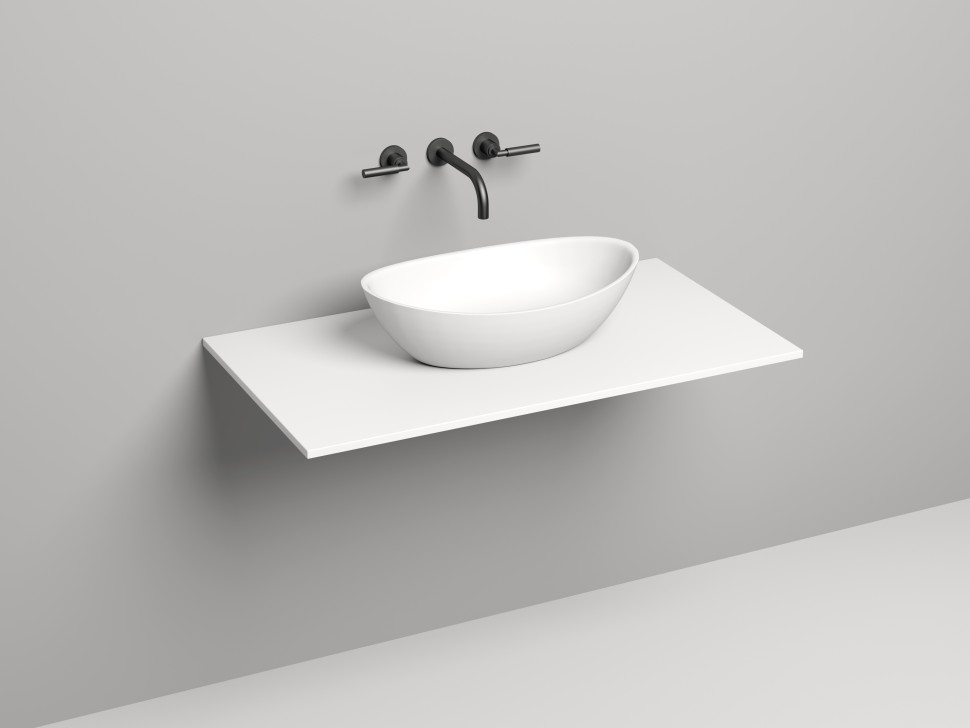 Costa  Столешница   1000x500  в цвете по RAL 1000х500х15 S-Stone Матовое