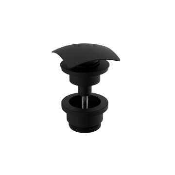 Донный клапан GRB VALVES 05055022 клик-клак, квадратный, черный матовый