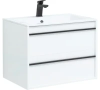 Тумба с раковиной Lino 90 белый матовый