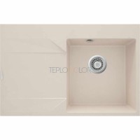 Гранитная мойка, 1-чаша с осушкой - левый