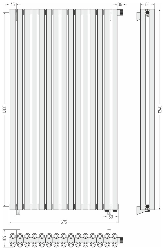 Эстет-00 EU50 1200х675 15 секций