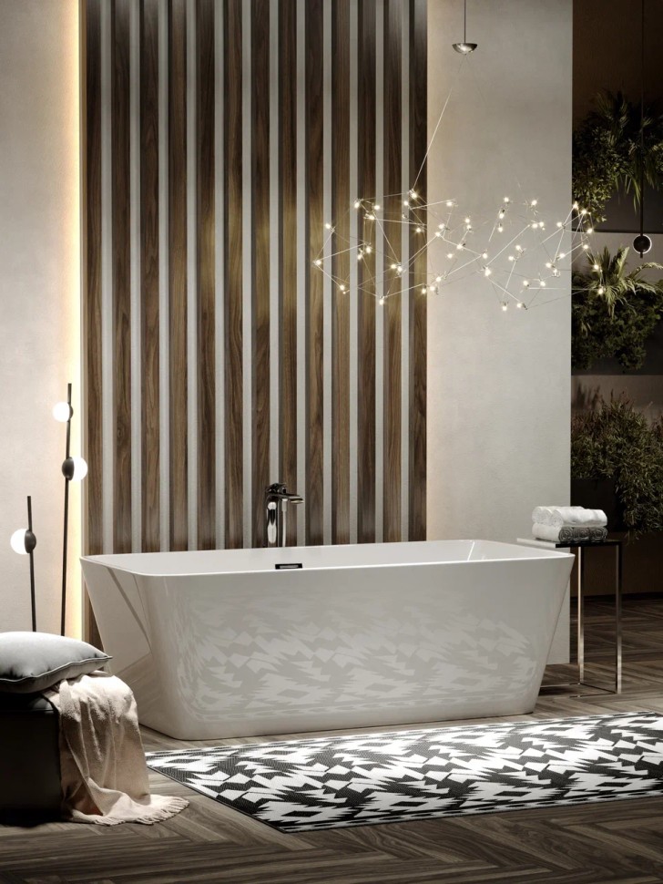 Ванна SANCOS Dama акриловая отдельностоящая