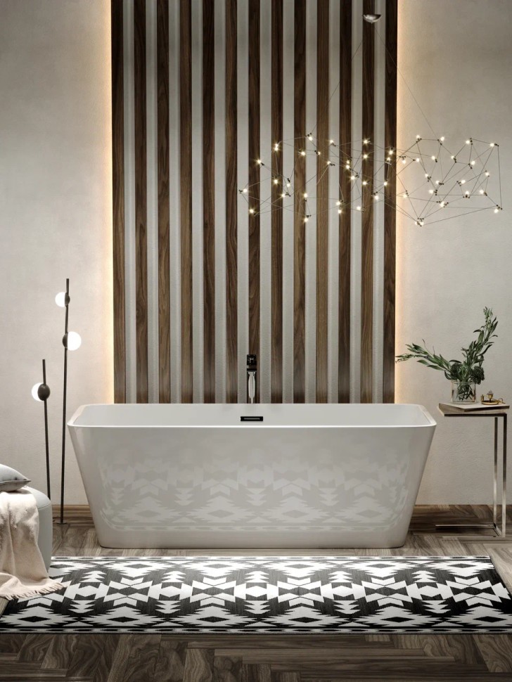 Ванна SANCOS Dama акриловая отдельностоящая