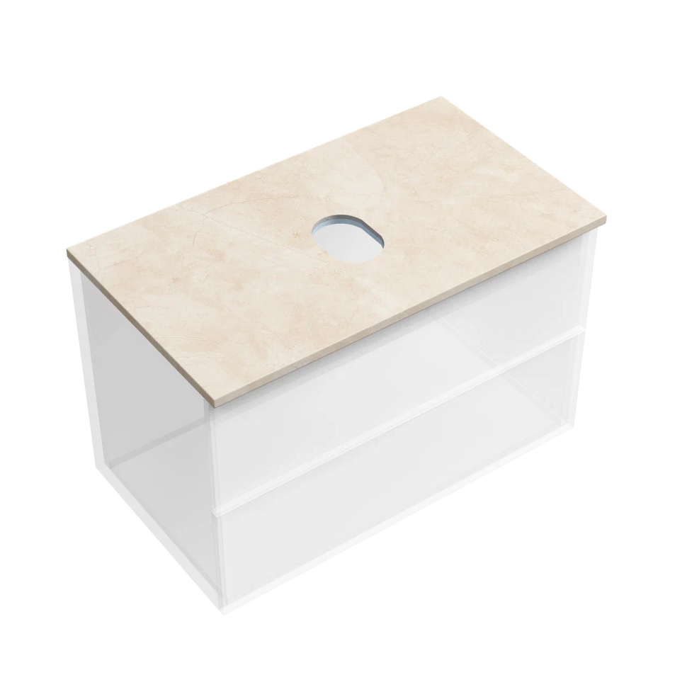 Столешница для ванной комнаты SANCOS 800х460 , арт. TT80A2