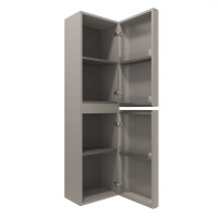 Шкаф Vincea Caprise VSC-4CA150MLG-R подвесной, правый, 1500*404*350, светло-серый матовый