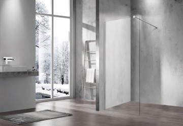 Душевая перегородка Волк-Ин (Walk-In) VSW-1H700CL, 700*2000, хром, стекло прозрачное